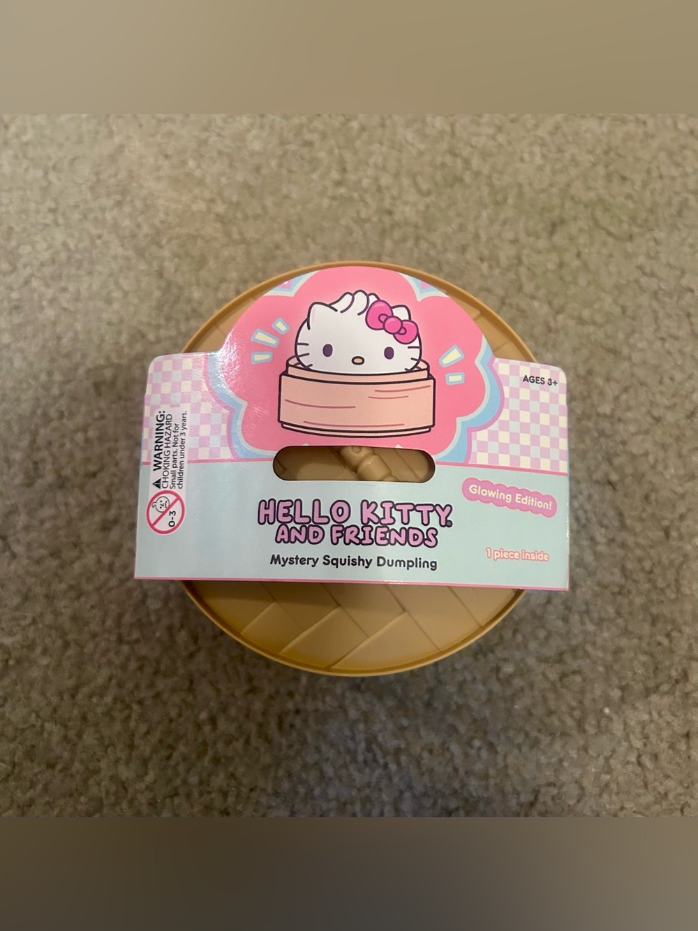 Hello Kitty and Friends Mystery Squishy Dumpling GLOWING Edition